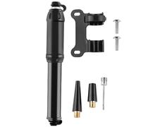 Pompe à air pour pneus de vélo, fournitures de cyclisme haute pression, portable, légère, pompe à pied pour vélo - pour montagne, gravier, cadre de vélo de graisse, camping, sports de saleté avant