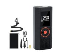 Pompe À Air Pour Pneus De Voiture | Avec Manomètre Numérique Rechargeable | Gonfleur de Pneus Auto Pompe à Vélo - Pour Moto Vélo Trottinette Électrique Maison Réparation Extérieur