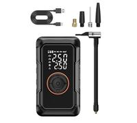 Pompe à air pour pneus de voiture - Compresseur d'air électrique intelligent à arrêt automatique | Gonfleur de ballon | Pompe à vélo | Pour SUV, camion, camping-car, remorque, VTT, scooter, moto