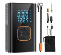 Pompe À Air Pour Pneus De Voiture - Portable Rechargeable 10 Bar,Compresseur D Air Pour Pneus De Moto | Pour Voyage Road Trip Navettage Extérieur Vélo Ballons Jouets Gonflables