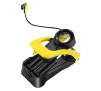 Pompe à air pour vélo - Gonfleur de balle portable avec manomètre - Outil gonflable multifonction pour basket-ball, football, matelas pneumatiques, piscines