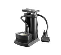 Pompe à air pour vélos | Pompe à vélo activée par le pied - Gonfleur de sol haute pression portable multifonction avec manomètre pour ballons de sport, pneus de voiture