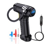 Pompe À Air Pour Voiture 120w,Gonflable Filaire/Sans Fil,Compresseur Portable,Numérique,Rechargeable,Équipement De Gonflage Automatique Des Pneus - Type Corded Electric
