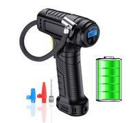 Pompe À Air Pour Voiture 120w,Gonflable Filaire/Sans Fil,Compresseur Portable,Numérique,Rechargeable,Équipement De Gonflage Automatique Des Pneus - Type Battery Powered