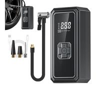 Pompe À Air pour Voiture | Petit Affichage Numérique | Gonfleur Pneus Portable Compresseur Air,pour Moto Auto Extérieur Voyage Cyclisme Équitation Hommes Femmes