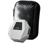 Pompe à air rechargeable double mode pour la pêche en aquarium | Deux modes intermittents continus, apport d'oxygène adaptable, convient à divers besoins aquatiques, corps en plastique