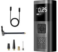 pompe à air sans fil 150psi pour voiture, gonfleur électrique portable LCD, compresseur