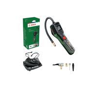 Pompe à air sans fil Bosch PNEO EasyPump pour pneus Presta jusqu'à 10,3 bar, écran pression temps réel, arrêt automatique Vert
