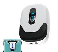 Pompe à air silencieuse pour Aquarium - Aérateur d'aquarium, Fonctionnement Intermittent de 70 Heures avec Un débit d'oxygène | Système d'aération du marché Aquatique pour Aquarium, pêche en