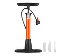 Pompe à air sur pied 160 psi, multifonction pour équipement de cyclisme, gonfleur pour ballons de football, motos, VTT, vélos de route, jouets gonflables et anneaux de natation, 43 cm