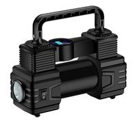 Pompe À Air Vélo - Compresseur Électrique 12V Gonfleur | Pompe Intelligente Moto Manomètre Numérique | pour Voiture Bicyclette Motocyclette Camion Camping Ballons Basketball Gonflables