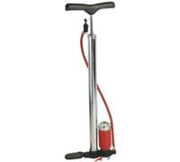 Pompe à air verticale, noir/rouge