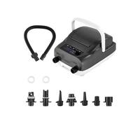 VEVOR Pompe à Air pour Paddle Haute Pression 20 psi, Gonfleur pour SUP avec Connecteur Allume-Cigare et Arrêt Automatique, Gonflage et Dégonflage à Deux Étages, pour Bateau Gonflable Matelas Tentes