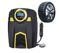 Pompe à Air Voiture | Pompe De Voiture Électrique,3 Modes Luminosité Compact Accessoire Multifonctionnel pour Sport Moto Maison Balles Famille