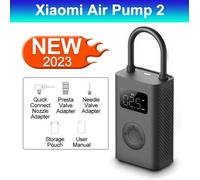 Pompe à air Xiaomi 2 - Xiaomi Mini pompe à air portable 2 ata jia, compresseur'air électrique, type c, gonfle