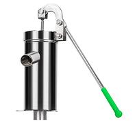 Pompe à Aspiration Manuelle pour puits, Pompe à Jet d'eau en Acier Inoxydable, Pompe Domestique pour puits et eaux souterraines, pour Jardin, Cour, Ferme, Maison, en Cas d'urgence (Dimension