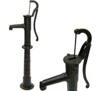 Pompe à balancier en fonte NOIR Pompe à balancier + support Pompe à eau 55914+55915