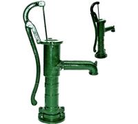 Pompe à balancier fonte VERT Pompe manuelle 55916 Pompe à balancier manuelle Pompe de jardin