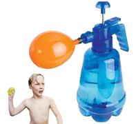 Pompe à ballon à eau - Gonfleur de ballon à eau | Pompe à air & Wäter avec 500 ballons, 1,5 l, portable, manuel pour remplissage de bain en plein air, amusement pour , barbecue, fête,