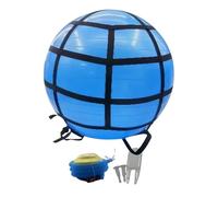 Pompe à ballon de yoga - Ballon d'exercice pour la grossesse | Anti-éclatement extra épais avec pompe manuelle | Balles de stabilité portables pour la force de base, l'équilibre, l'entraînement à la