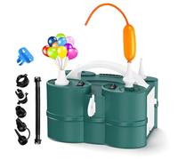 Pompe à ballon électrique, gonfleur automatique à double buse avec fonction de vide pour décoration de ballons de fête rapide