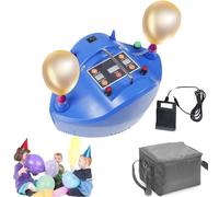 Pompe à ballon électrique - Gonfleur portable 1200 W avec compteur numérique et interrupteur à pied pour ballons standard et petits, idéal pour les fêtes, mariages et événements