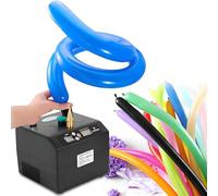 Pompe à ballon électrique, pompe portable à piles avec batterie de 6600 mAh, idéale pour les événements de fête à faible bruit et les décorations, pratique et efficace