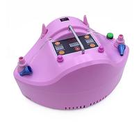 Pompe À Ballon Électrique Précision, Gonfleur Ballons Portable, Avec Compteur Minuterie Numérique, Pompe À Double Buse, Pédales, For Décorations Fête, Événements, Configuration Rapide(Pink)