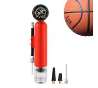 Pompe à ballon portable - Pompe à air sport 120 PSI, rallonge de buse de tuyau, indicateur de manomètre | Gonfleur de ballon d'exercice pour pied, basketball, pied, volley-ball, entraînement en plein