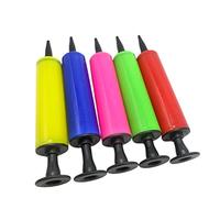 Pompe à ballons, 18 x 3 x 3 cm, accessoires multifonctionnels, mini gonfleur à main, fournitures de décoration de fête