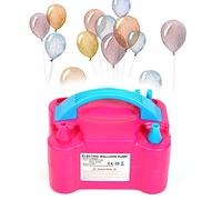 Pompe à Ballons électrique - Gonfleur Ballon- Gonfleur à Ballon électrique avec Double Buse pour Les Ballons en Latex, 2 Modes de Fonctionnement, pour Les Ballons de Mariage, Anniversaire et Fête