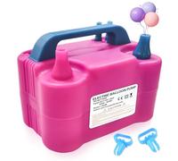 Pompe à Ballons électrique,Gonfleur électrique 220V 600W gonfleur Pompe à Ballons,Double buse gonfleur Pompe Portable pour fêtes,Mariages Anniversaire décoration