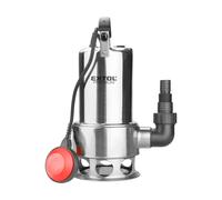 Pompe à boues submersible Extol Premium, corps en acier inoxydable, 1100 W, 1600 l/h, câble de 15 m 8895016