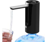 Pompe à bouteille d'eau : distributeur d'eau électrique à trois vitesses, pompe à eau potable automatique de type C, pompe à eau potable automatique portable pour camping, école, bureau, cuisine