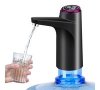 Pompe à bouteille d'eau, distributeur d'eau électrique, chargement USB, automatique, pompe à eau potable, pompe de 5 gallons pour la maison, le camping, le bureau, la cuisine, l'école avec tuyaux