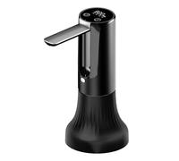 Pompe à bouteille d'eau Distributeur électrique avec bec pliable de qualité alimentaire Fonctionnement silencieux Noir B