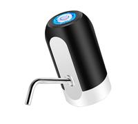 Pompe à bouteille d'eau - Refroidisseur et distributeur d'eau pour eau potable - Adaptateur pour carafes d'eau - Pompe à eau automatique portable - Avec 2 adaptateurs - Distributeur d'eau pour la