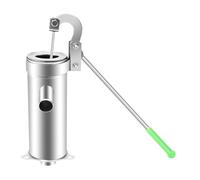 Pompe à bras | Pompe manuelle à eau | Pompe d'aspiration manuelle en acier inoxydable | Pompe à main en acier inoxydable 202 avec hauteur de refoulement de 8 m | Pour jardin, étang, fontaine