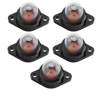 Pompe à bulbe, 5 pièces Pompe à ampoule d'amorçage de carburateur pour 530071835 530047213 Accessoires pour scie à gaz pour tondeuses à gazon Pompe à ampoule d'amorçage de carburateur
