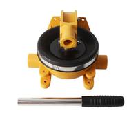 Pompe à cale à main de diaphragme manuel CheoTime, pompes de transfert d'eau de 1,5 pouce Pompe à main auto-amorçage du bateau avec poignée en acier inoxydable, cale