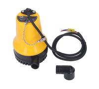 Pompe à cale électrique Klanata 45W, 25 mm Pompe à eau submersible marine de calibre - Pompe de carter de bateau à faible bruit, à faible bruit, (Dc24v)