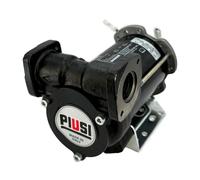 Pompe à carburant diesel PIUSI simple, auto-amorçante avec palettes 24V, débit de 50 litres/minute, connexions en ligne, raccord à bride | BP3000 INLINE F00358000