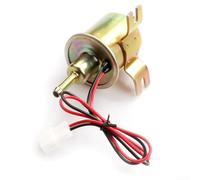 Pompe à carburant électrique 12 V 24 V Pompe de transfert diesel HEP-02A Type à piston basse pression avec débit de 80 à 100 l/h et sortie d'entrée de 8 mm compatible avec la plupart des véhicules