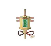 Pompe à carburant électrique externe HEP-02A 12 V, basse pression, for carburateur, moto, VTT, boulon de fixation, fil diesel(Gold)