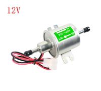 Pompe À Carburant Électrique Universelle 12v/24v,Basse Pression,Fil De Fixation Par Boulons,Diesel,Essence Hep-02a,Pour Voiture,Carburateur,Moto,Atv - Type 12v Silver