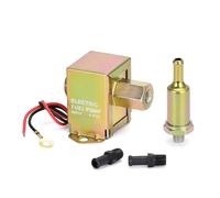 Pompe À Carburant Électronique 12 V Pour Carburateur Automatique Et Moto Pression De 2,5 À 7 Psi 90 L/h Essence Diesel Compatible FEP12SV E8012S Robinet Carburant(HEP05 Gold)