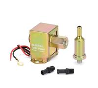 Pompe À Carburant Électronique 12 V Pour Carburateur Automatique Et Moto Pression De 2,5 À 7 Psi 90 L/h Essence Diesel Compatible FEP12SV E8012S Robinet Carburant(HEP04 Gold)
