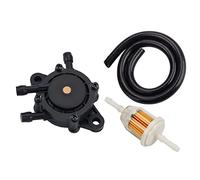 Pompe à carburant LG808656 Pompe à carburant AM116304 Filtre Tour de filtre Compatible avec les tracteurs de jardin Accessoires tondeuse gazon, 3 pcs