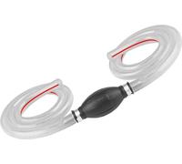 Pompe à carburant manuelle avec tuyau de 2 x 12 mmx 1 m + poire.