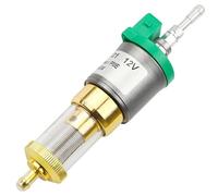 Pompe à Carburant pour Chauffage Diesel 12V 22ML 1KW-5KW - Remplacement étanche pour Eberspacher Airtronic D2 D4 12V, Pompe à Gasoil Double Filtre, Ultra-Silencieuse pour Moteur à Essence